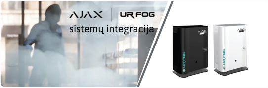 Ajax Systems ir UR Fog partnerystė