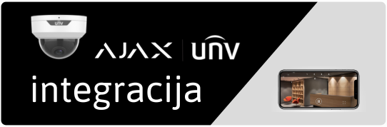 AJAX Uniview integracija