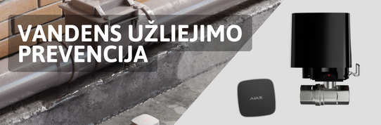 Kaip užkirsti kelią vandens užliejimui?