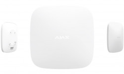 HUB Plus Wireless Panel, 2x SIM 2G, LAN, 150 Devices, 99 users, White, Ajax  