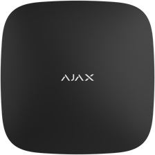 HUB 2 4G Wireless Panel, 2x SIM 4G, LAN, 100 Devices, 50 users, Black, Ajax  