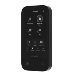 Wireless TouchScreen Keypad, Black, Ajax  