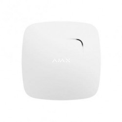 FireProtect Plus Wireless Smoke, Temperature, CO Detector with Siren, White, Ajax  