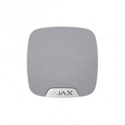 HomeSiren Wireless Indoor Siren, 81-105dB, White, Ajax  