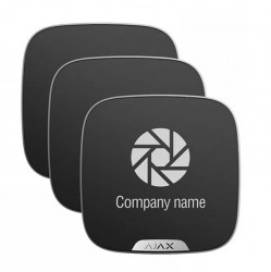 Brandplate for StreetSiren Double Deck Wireless Outdoor Siren, Black, Ajax  