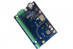 Flexi SP3, LAN (RJ45), 10 zones (20 with ATZ), 2 PGM, wide. GSM central unit with antenna for up to   