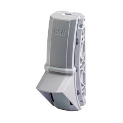PATROL-108PET motion detector, curtain, outdoor, 12m, PET up to 30 kg, MW, cover protection  