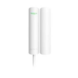 DoorProtect Plus Fibra Opening Detector with Shock Sensor, White, Ajax  