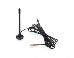 Antenas Teltonika LTE magnētiskais SMA savienotājs, 3 m: 698-868/1850-2690 MHz (RUT240/950)  