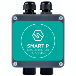 S2400CO-VB SMART P-2 CO gas (0-300ppm) and petrol vapour (0-100% ) detector, RS-485, 12-24V DC, IP55  