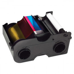 045000 Fargo YMCKO-250 Cartridge with Cleaning Roller for DTC1000, DTC1250e  