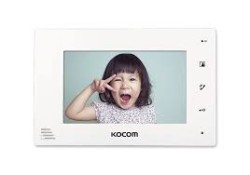 KCV-A374 color 7'' LCD doorphone monitor, white, 230V  