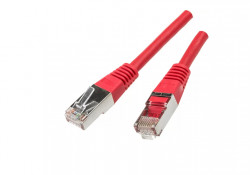 Connecting UTP cable RJ45 / RJ45, CAT5e, 3m, red 04733  