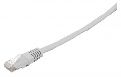 Connection cable RJ45 / UTP CAT6, LSZH, grey, 3m  