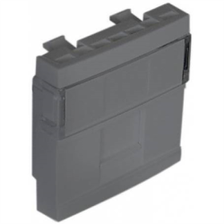 45976 SAL Q45 Tray module 45x45 cover for 1x RJ45 socket, aluminum color  