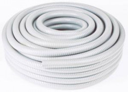 RKGLp32 corrugated PVC pipe, 32mm, 320N, gray, with wire, 50m  