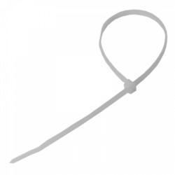 Plastikiniai surišėjai balti, 400 x 8,0 mm, 100vnt  