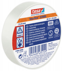 Electical insulating tape Haupa 19mmx20m, black  