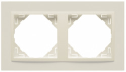 DOUBLE FRAME IVORY/IVORY  