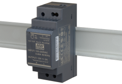 HDR-30-12 12V 2A DIN Rail Mount Power Supply MeanWell  