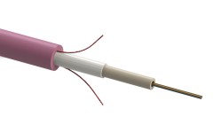 R945712 universāls OM4 12 šķiedru optiskais kabelis, B2ca, UV.FRLSZH, aizsardzība pret grauzējiem, R  