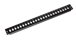 04714 priekinė panelės 04710 plokštelė 24 SC simplex adapteriams  