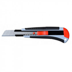P18GABR Utility Knife 18mm, Rubber Handle  