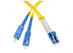 08624 connecting optical cable SC/UPC-LC/UPC SM9/125, 1m, OS2, duplex  