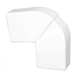 VARIABLE PLANE ANGLE F/75X20 TRUNKING WHITE  