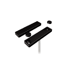 MC 740-PE-BL magnētiskais kontakts ar 2 m kabeli, melns, Grade 2  