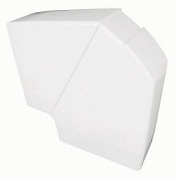 10083 RBR L75 Variable Plane Angle for 110x34 Trunking, White  