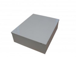 AWO250EMT metal box 320 x 400 x 120mm, with tamper  