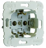 21130 Earth Socket (Schuko Type) with Screwless Terminals  