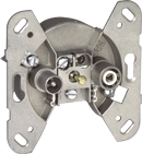 21530 R TV socket 1dB, for star connection  