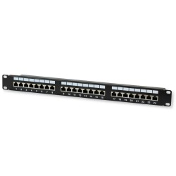 PP-6U-24 - 1U Cat 6 UTP 24-port panel  