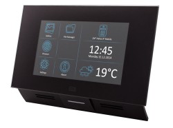 2N Indoor Touch Monitor, 7", Black, 91378375  