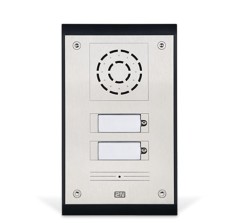 2N® IP Uni - Main Unit, Audio, 2 Buttons, 9153102  