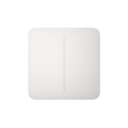SoloButton for 2-gang Switch, White, Ajax  