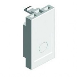 BLIND FACE PLATE - 1 MOD WHITE  