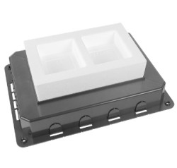 83054 Flush Mounting Box for 83004 8 Modules Floor Box  