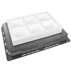 83062 Flush Mounting Box for 83012 24 Modules Floor Box  