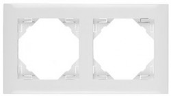 90920 TBR Double Frame, White  