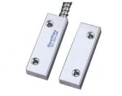 Magnetic Contact, Metal, 50x17mm, Armoured Cable  