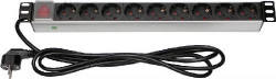 19" rack PDU 9X220V with switch  