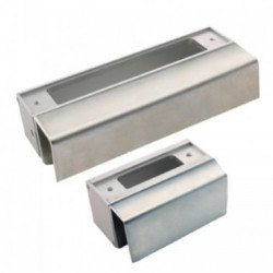 BBK-500U holder on glass for YB-100 recessed electromagnetic bar lock  