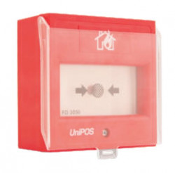 Plastic cover for FD3050, FD7150 fire alarm button  