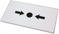 Spare Glass for Manual Callpoint, 76x40mm  