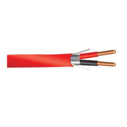 2x ø0.80 fire protection cable, monolithic, LSZH, non-flammable HTKSHekw FE180 PH90/E30-E90, 100m  