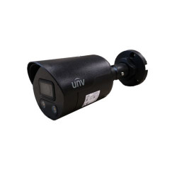 IPC2128SB-ADF28KMC-I0 BLACK TRI-GUARD 8Mpix 4K round BULLET IP camera, 2.8mm (112.4°), IR up to 30m,  