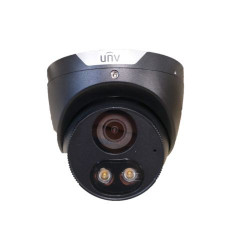 IPC3615SE-ADF28KM-WL-I0 BLACK 5Mpix ColorHunter DOME IP camera, 2.8mm(~102°), LED up to 30m,  